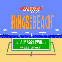 Kings of the Beach Title Screen